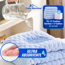 Kit Toalhas Premium Algodão Turco | Kit 15 Banhão + 5 Rosto (BRINDE)