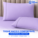 PAGUE 3 LEVE 5 — Kit 5 Jogos de Cama 3 Peças, Lençol 400 Fios com Elástico