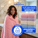 Kit Toalhas Premium Algodão Turco | Kit 15 Banhão + 5 Rosto (BRINDE)