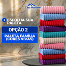 Kit Toalhas Premium Algodão Turco | Kit 15 Banhão + 5 Rosto (BRINDE)